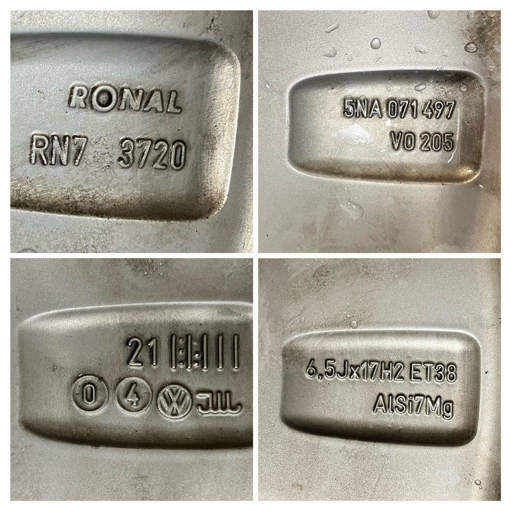 Volkswagen Tiguan 17 ORIG.ALU.VČ-ZIMNÍ235/65/17