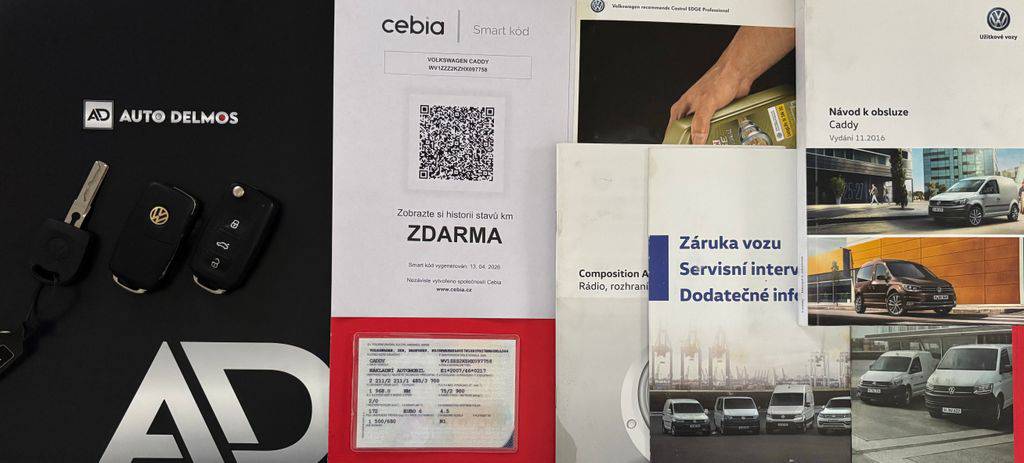 Volkswagen Caddy 2.0TDI-75KW/2018/CZ,1MAJ,L1H1,