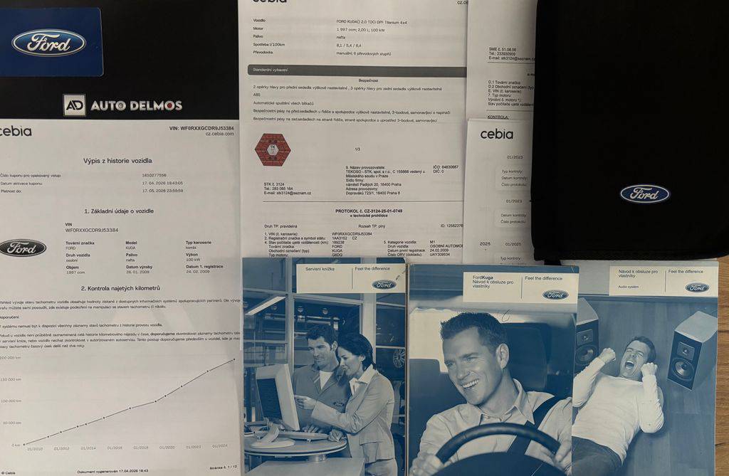 Ford Kuga 2.0TDCi/2010/ČR-4X4-TITANIUM