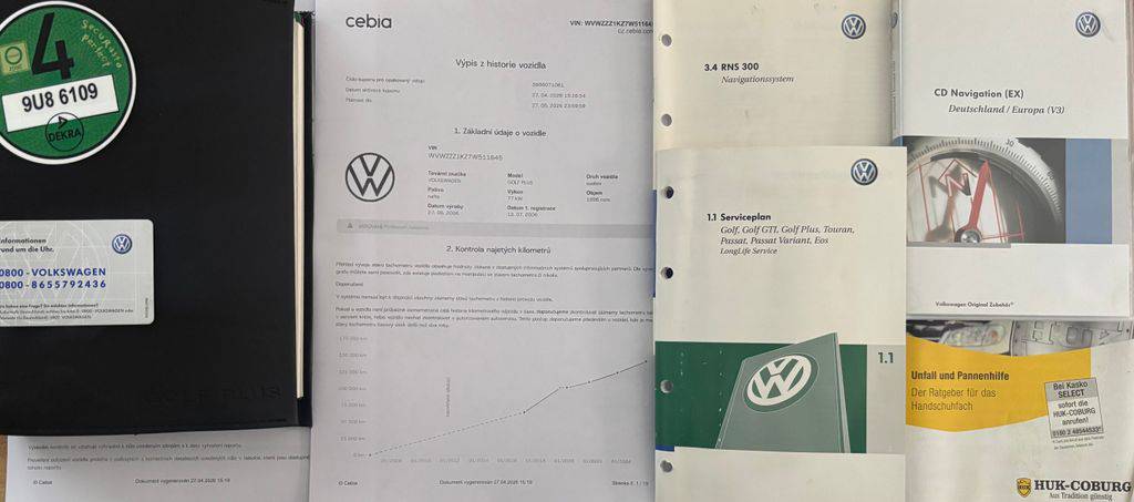 Volkswagen Golf Plus 1.9TDI/2007/2MAJ,MAN5,COMFORT