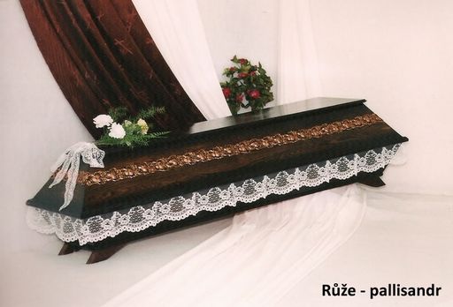 Rakev Růže palisandr