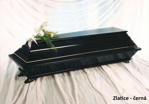 Rakev Zlatice černá